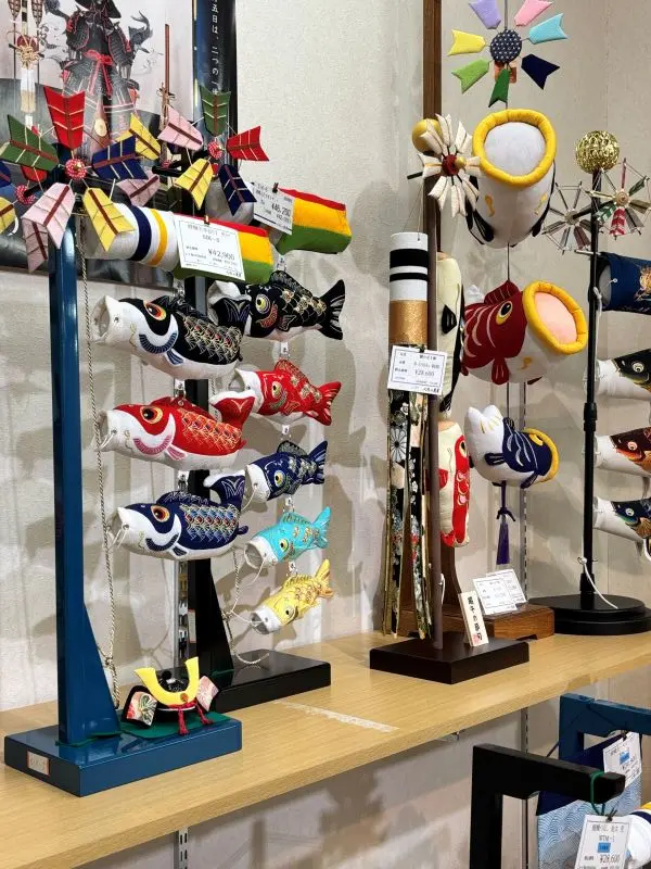 こいのぼり　人形の久月