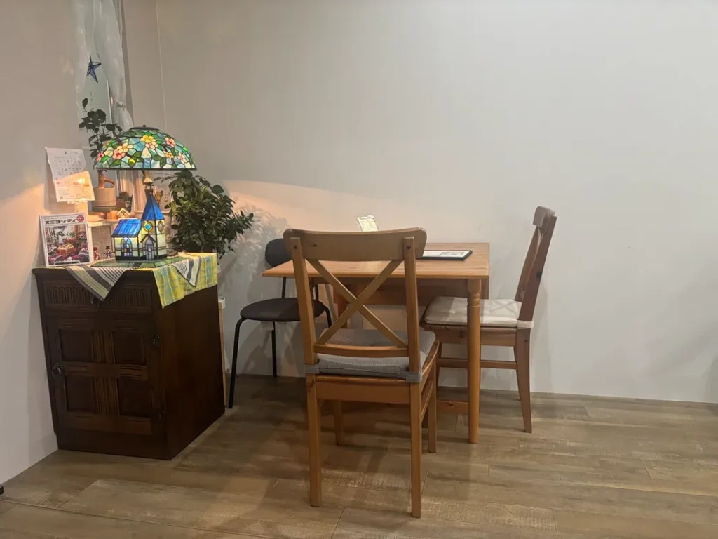 カフェボンラパンの店内の写真