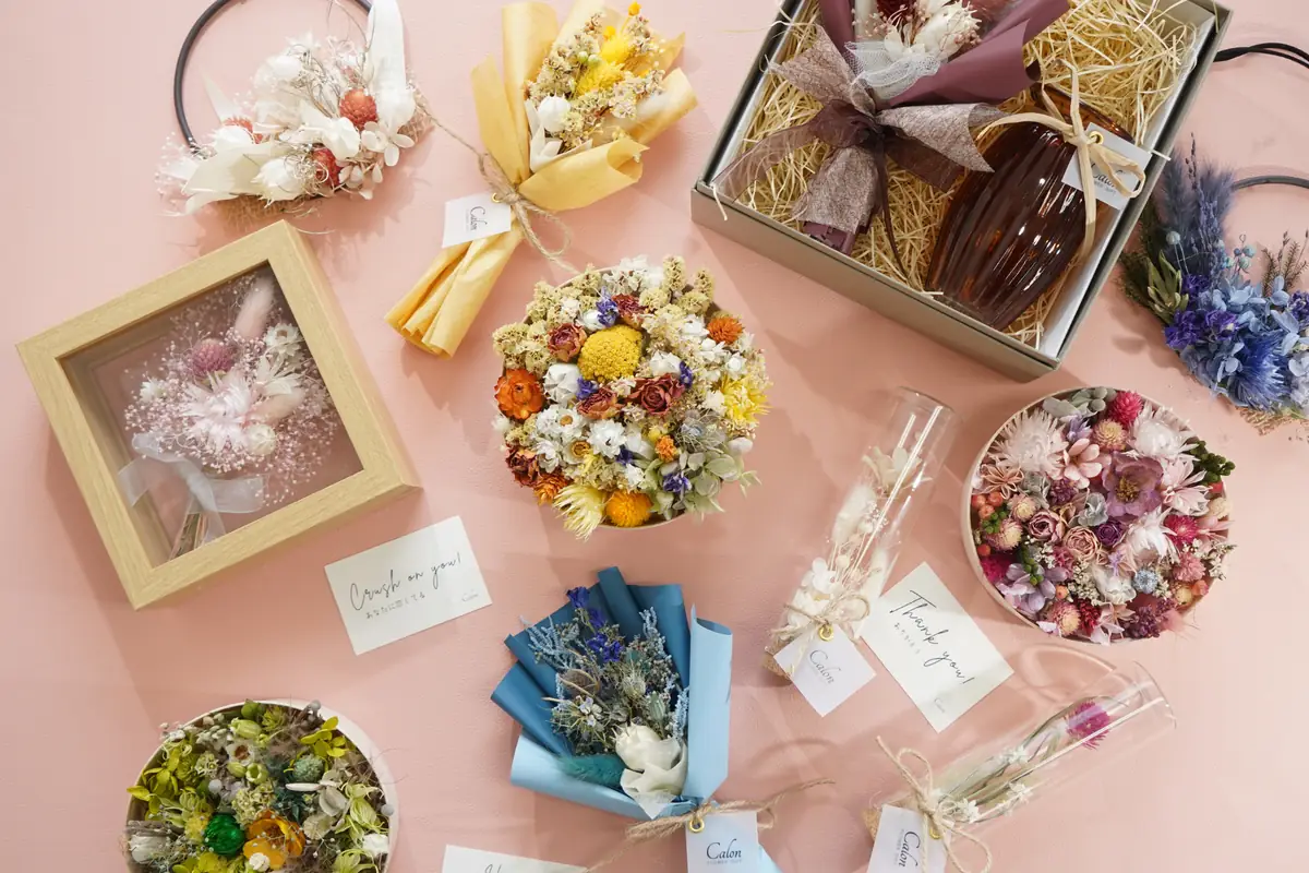 東京・銀座で話題のドライフラワー専門店「Calon DRY FLOWER」がグラングリーン大阪に4月10日オープン！