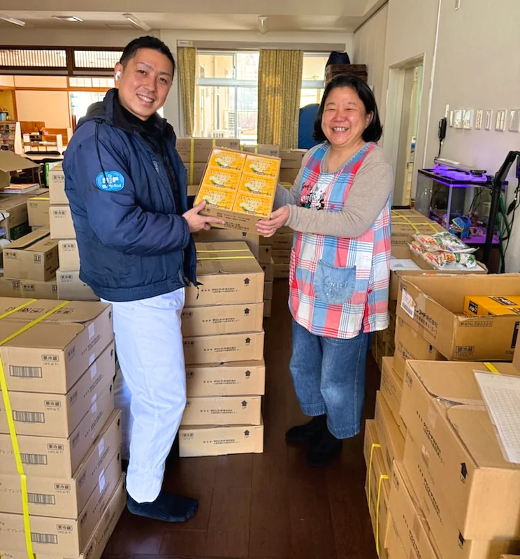 マリンフード　子ども食堂への食材提供