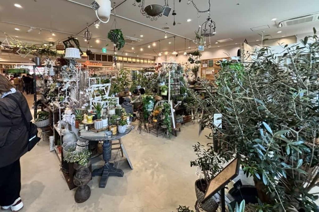 みどりの雑貨屋　みのお店　店内