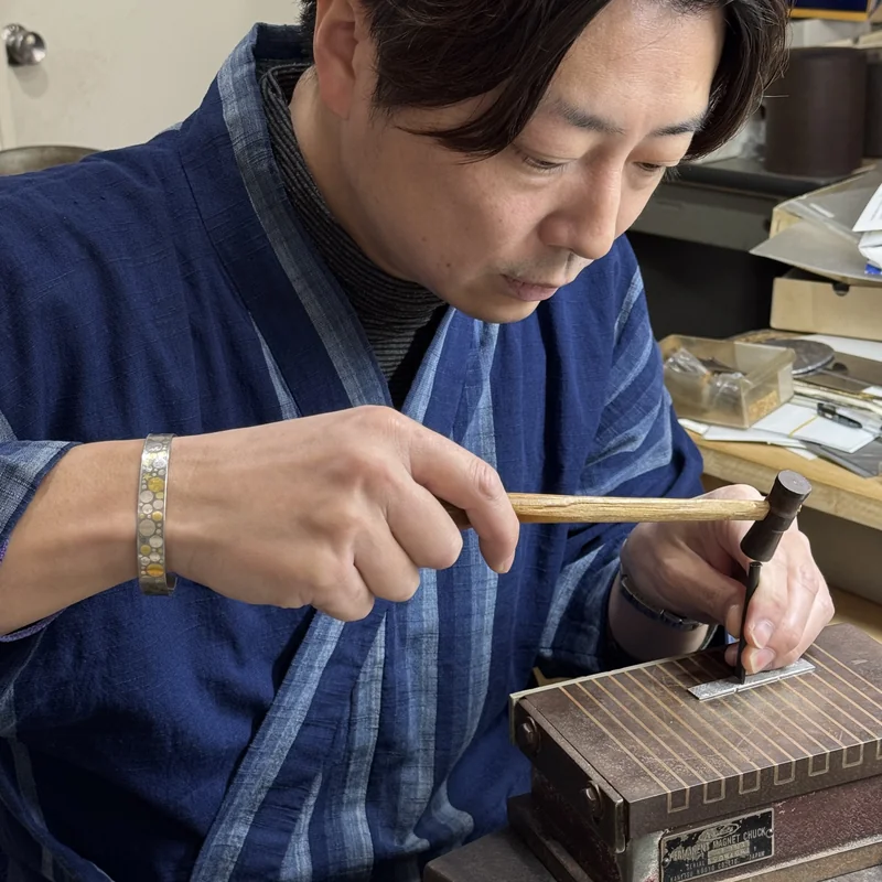 中島象嵌　３代目３