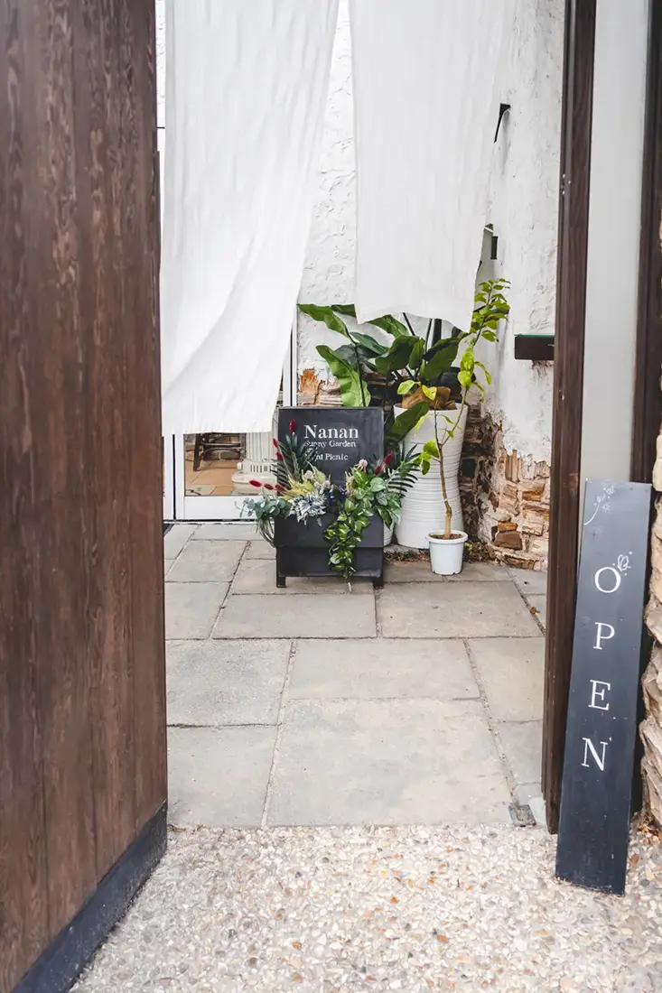 豊中 庄内｜お花見も楽しめるのんびり穴場カフェ【Cafe Garden Nanan】