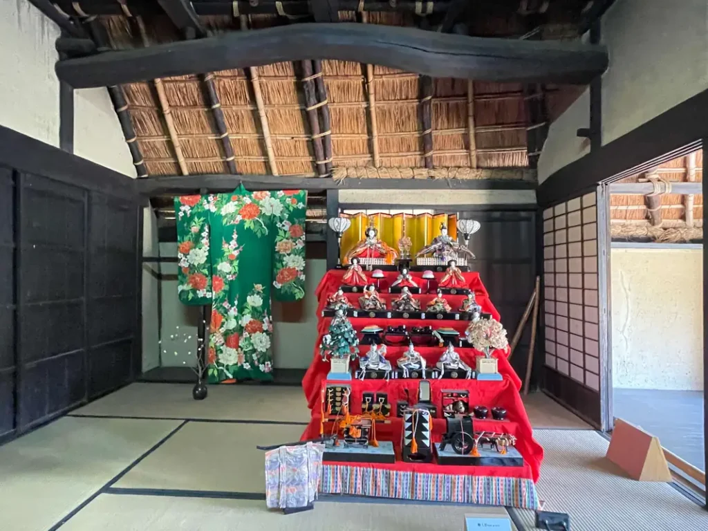日本民家集落博物館　ひな祭り