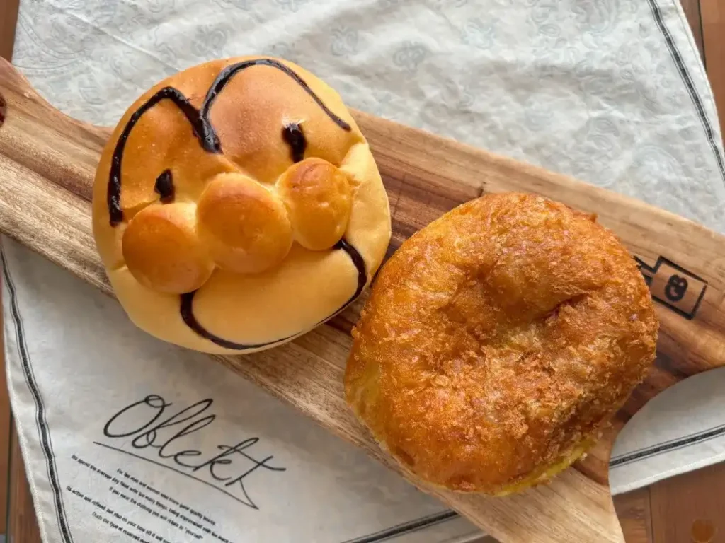 Paoのアンパンマンパンとカレーパン