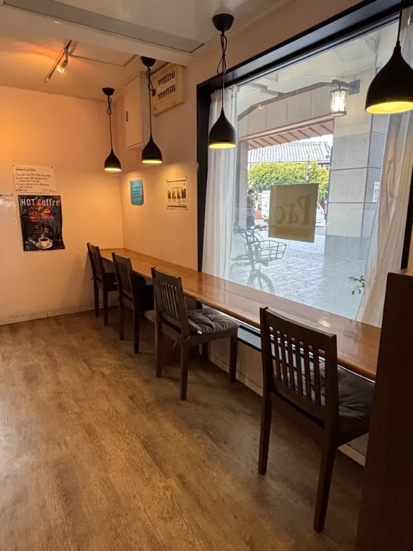 Paoのイートインスペース