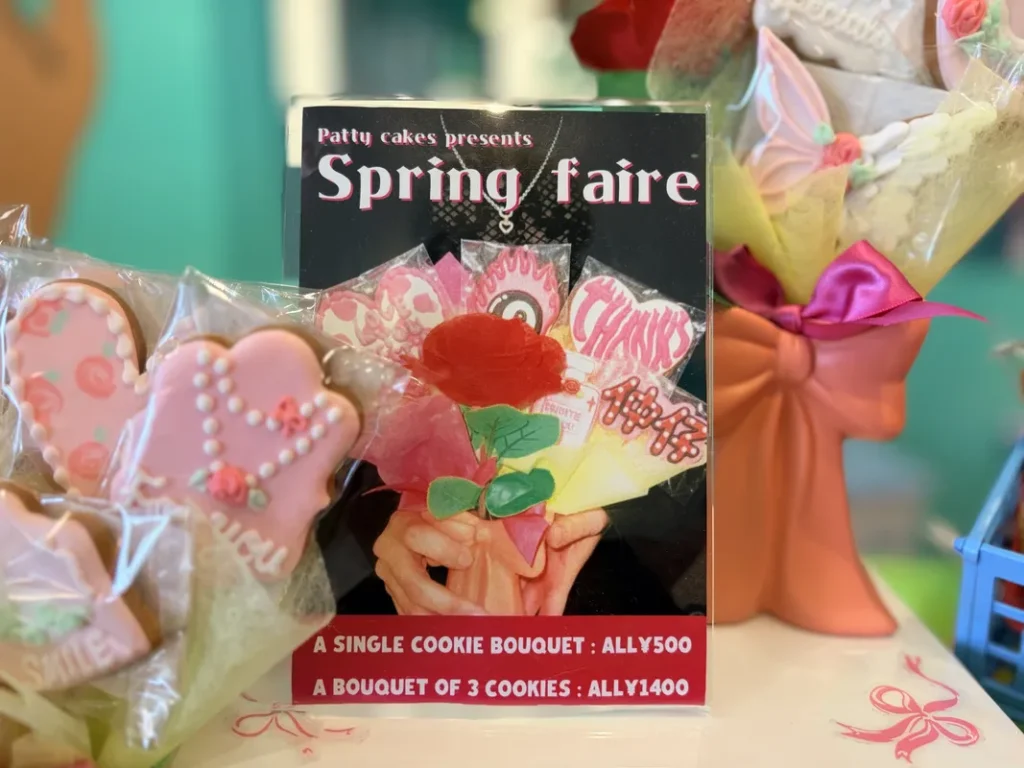 「Patty Cakes cafe」のスプリングフェア