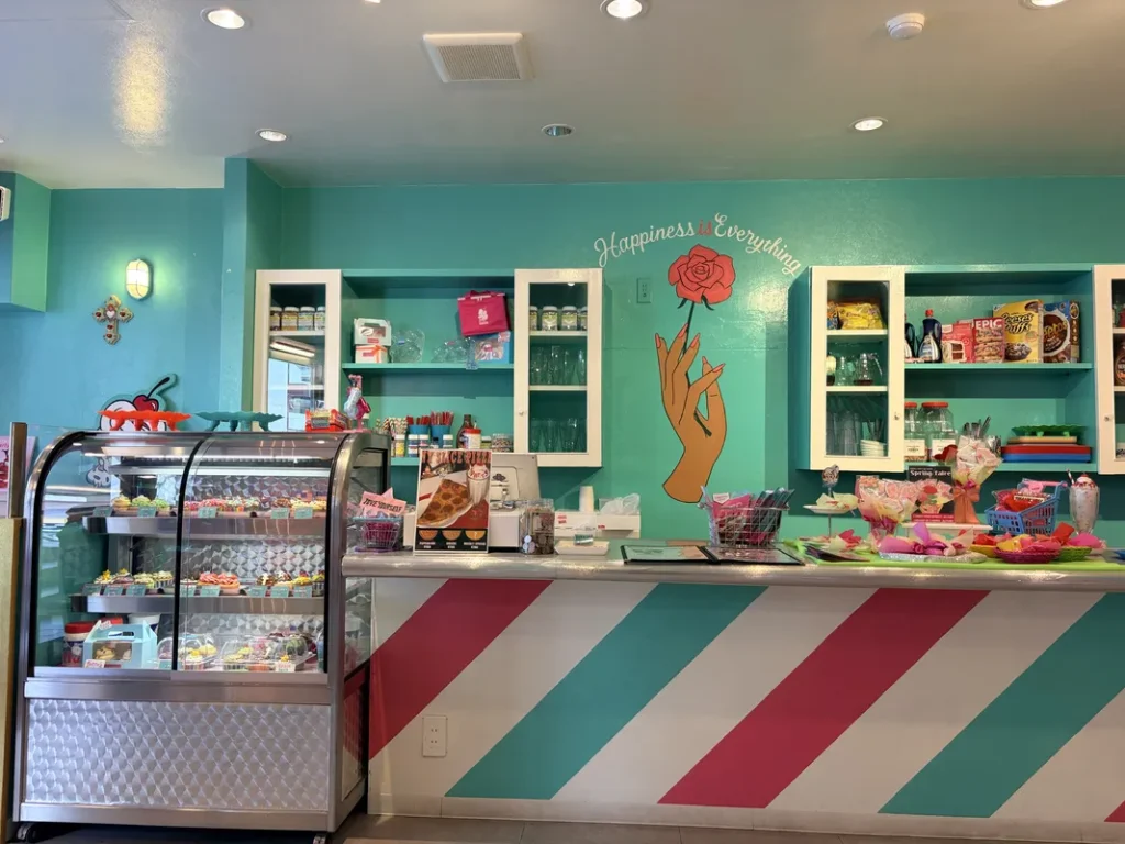 「Patty Cakes cafe」の店内