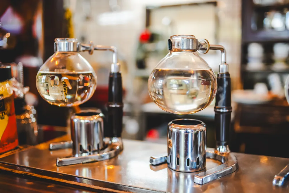 珈琲ルフラン　サイフォン式