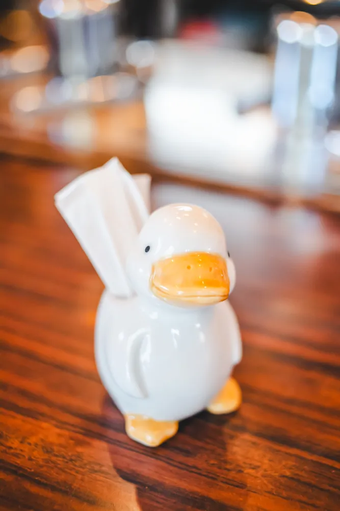 珈琲ルフラン　爪楊枝入れ