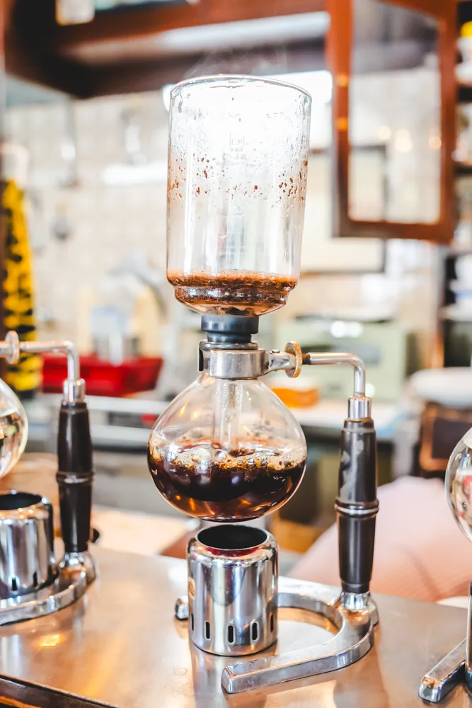 珈琲ルフラン　サイフォンコーヒー