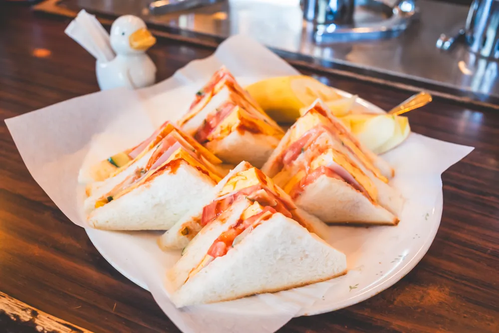 珈琲ルフラン　サンドイッチ