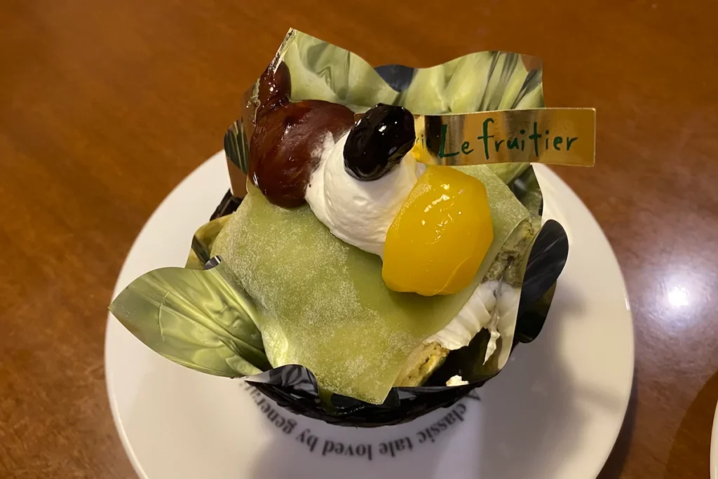 ケーキ「利休」