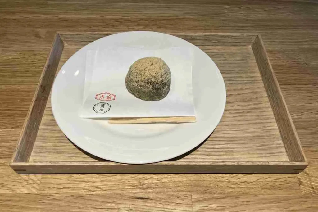 猿田彦珈琲京都祇園の末富のわらび餅