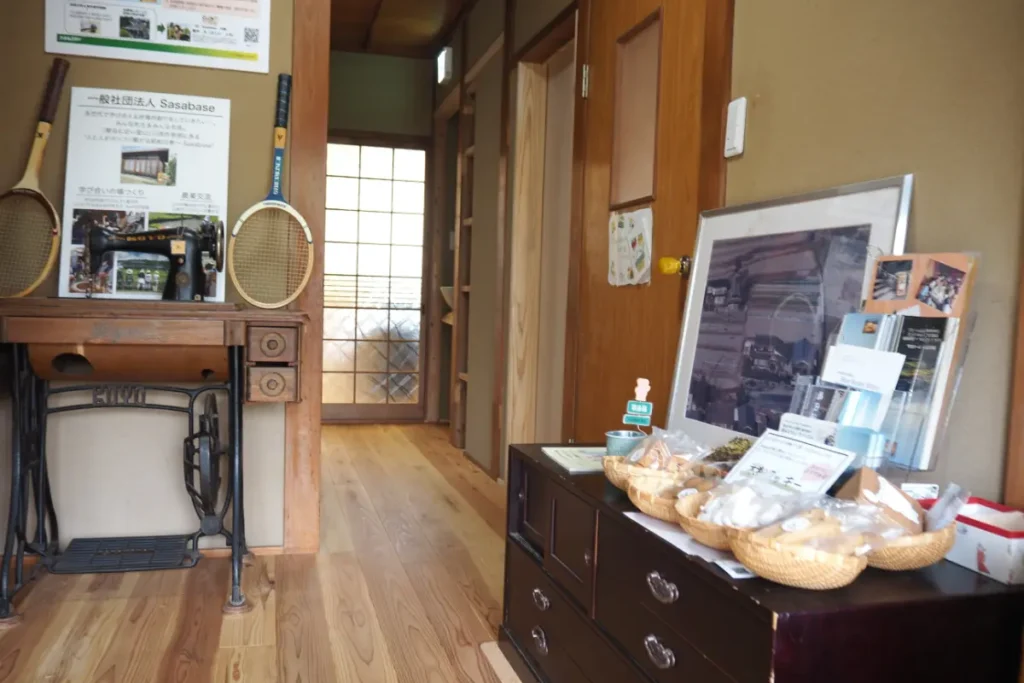sasabase明るい玄関