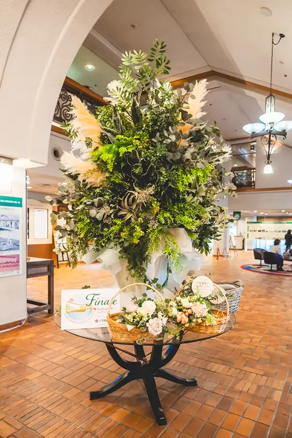 千里阪急ホテル　記念撮影スポット2