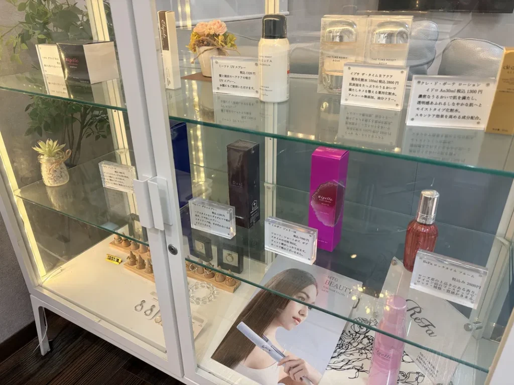 「SHIRO」の物販