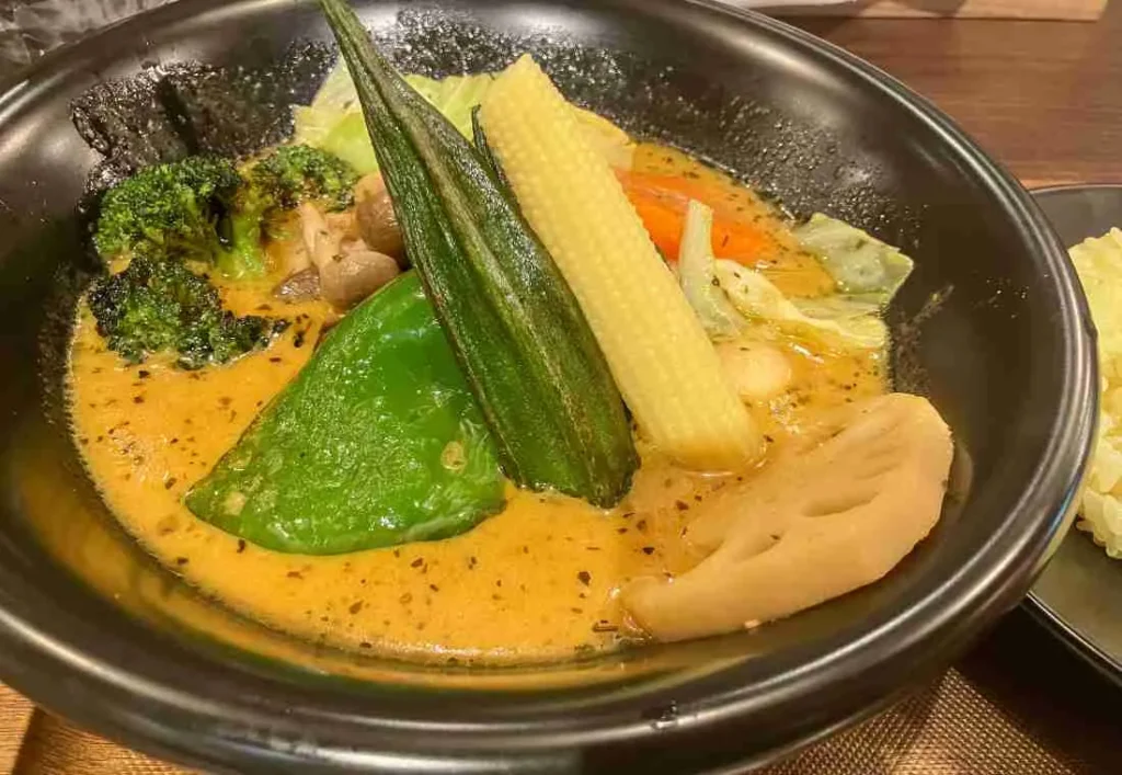 スープカリーキングの野菜カレー