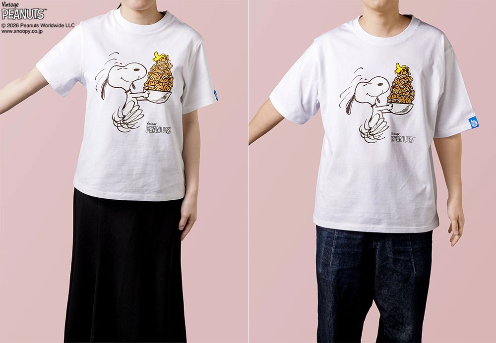 「ピーナッツ」と「シュガーバターの木」　Tシャツ