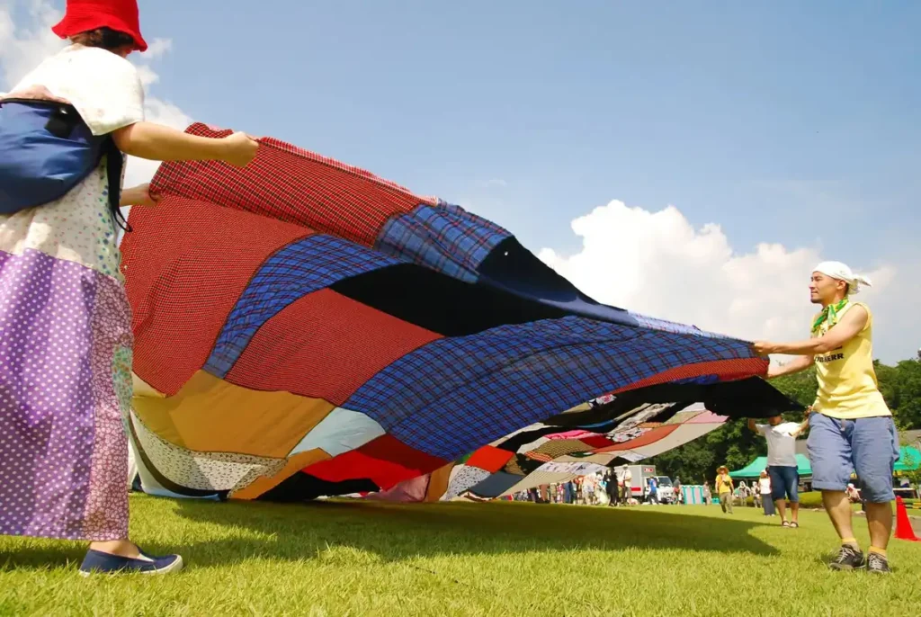 UMEKITA ART PICNIC 風呂敷