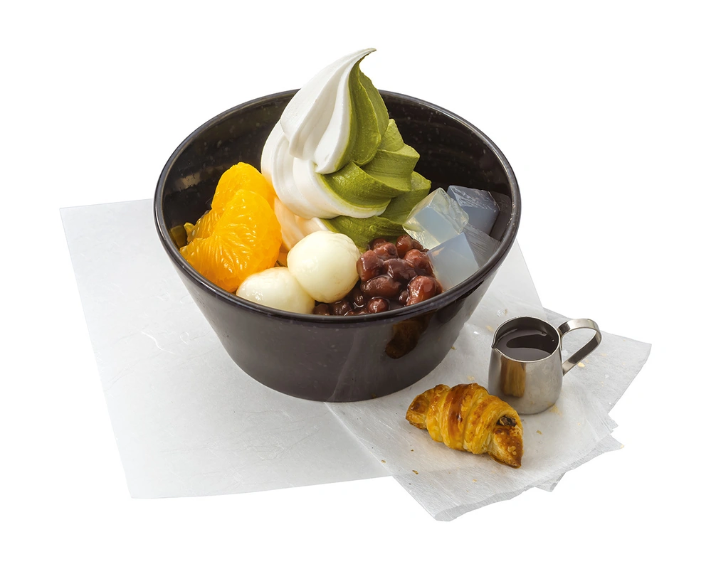 サンマルクカフェ&茶 あべの クリームあんみつ