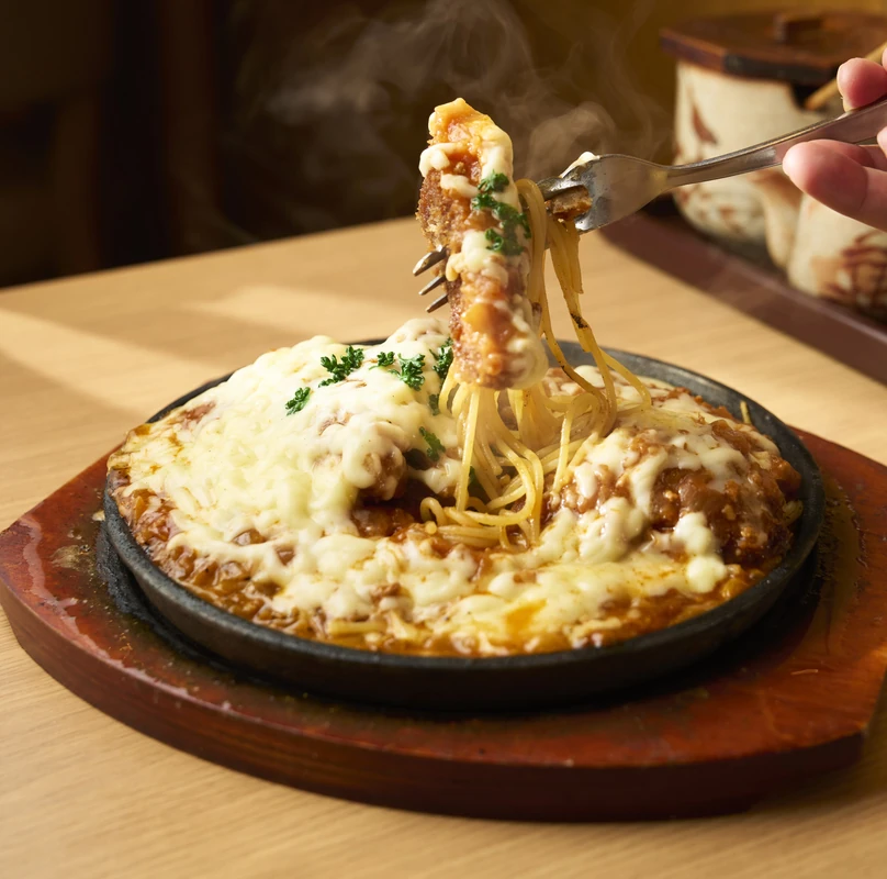 阪急うめだ本店春の北海道物産大会　チーズカツスパ　