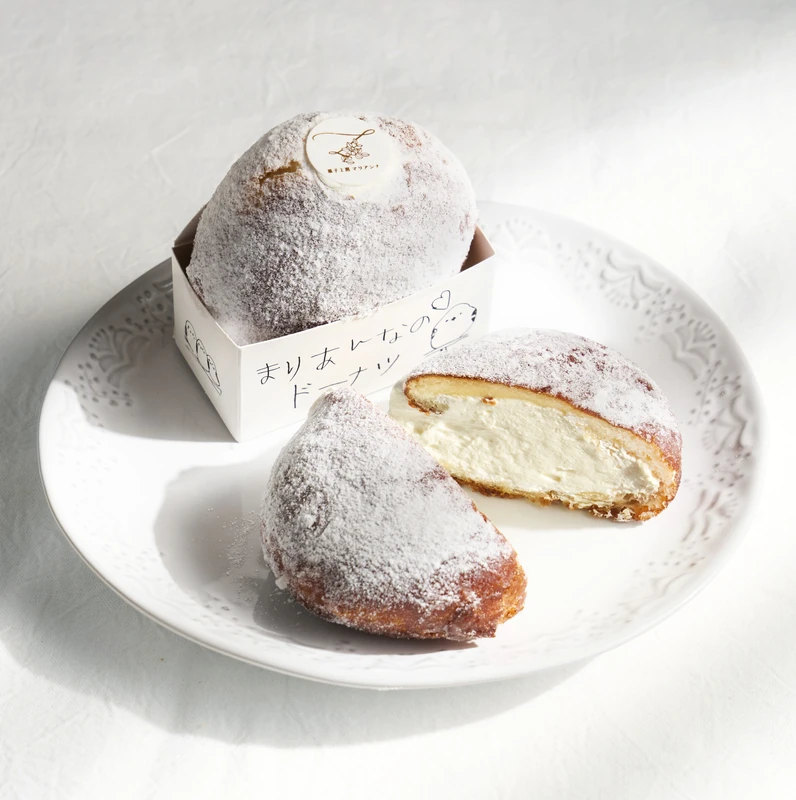 阪急うめだ本店春の北海道物産大会　白い生ドーナツ