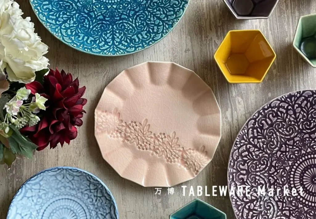 万博てーぶウェアマーケットカワイイお皿