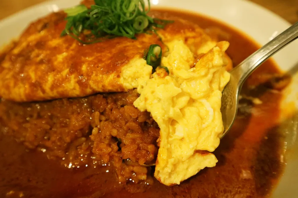 わすれな草　オムレツ追加