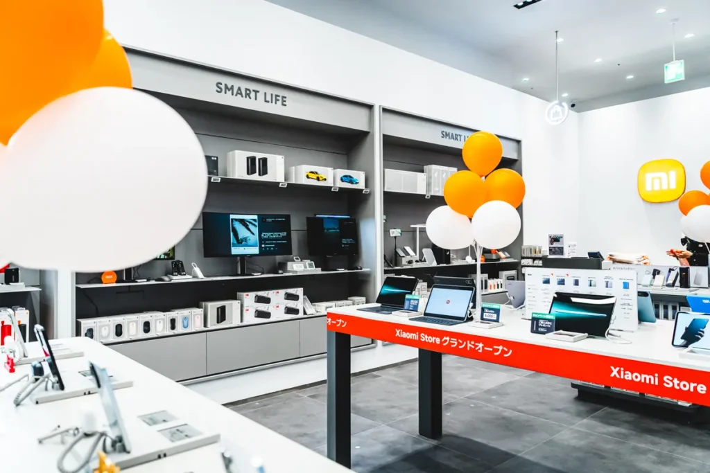 イオンモール伊丹　xiaomi店内