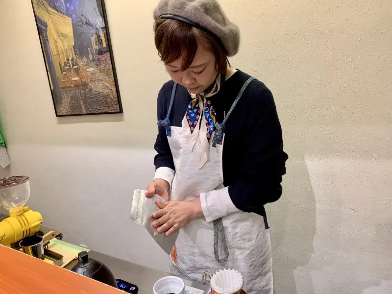 ヨコロンCoffee焙煎所 焙煎準備中