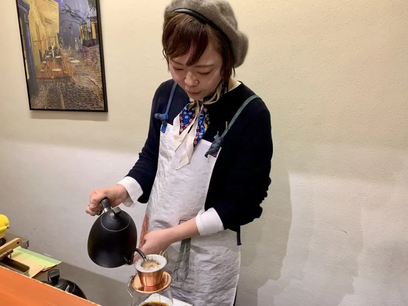 ヨコロンCoffee焙煎所 焙煎準備中4