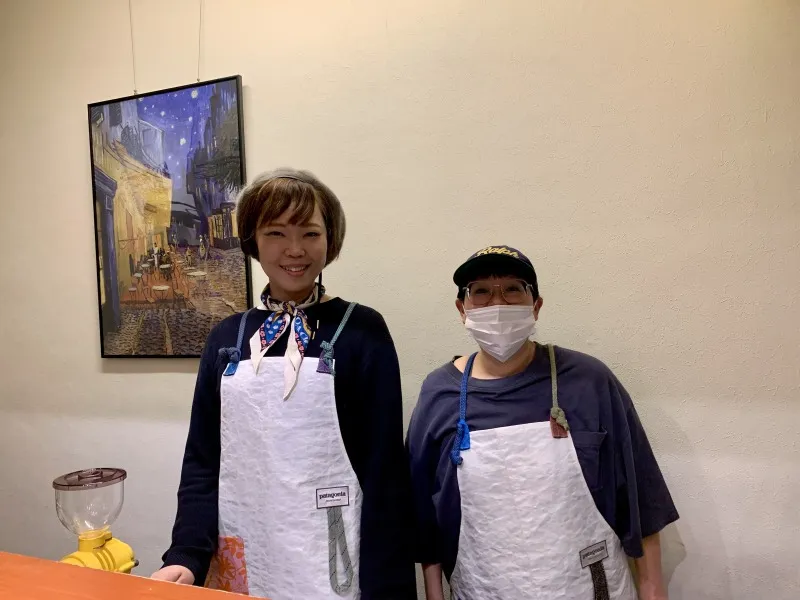 ヨコロンCoffee焙煎所 オーナーとパートナー