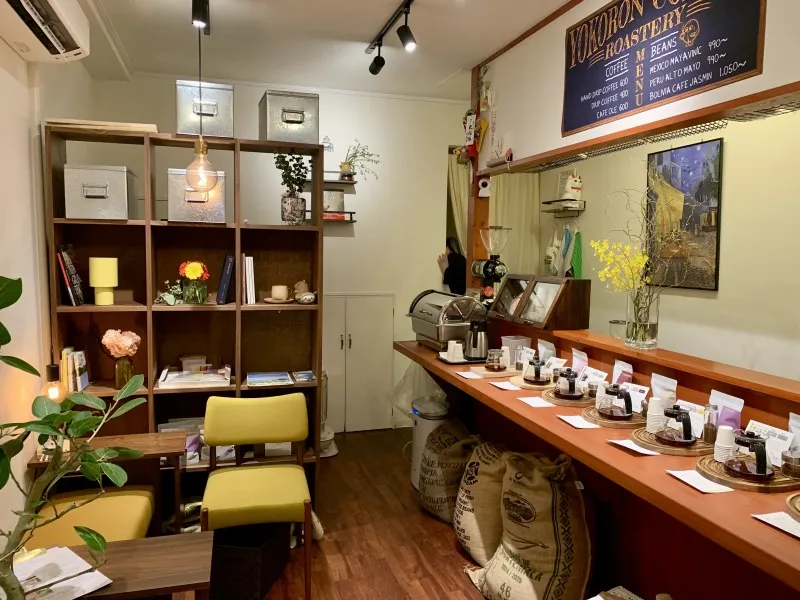 ヨコロンCoffee焙煎所 内観3