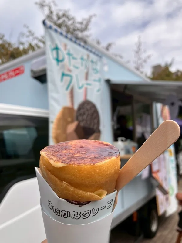 TOMARIGI MARKET出店　ゆたかなクレープ