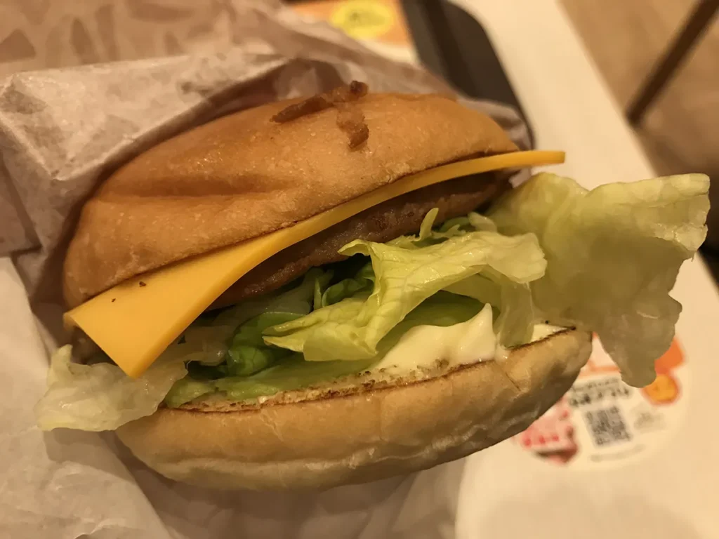 ZETTERIA チーズバーガー