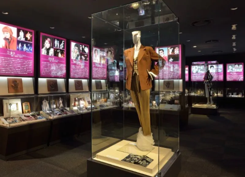 宝塚の殿堂の館内展示