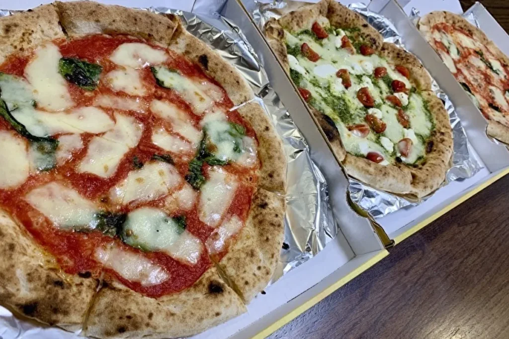 Abbiocco　3枚のピザ