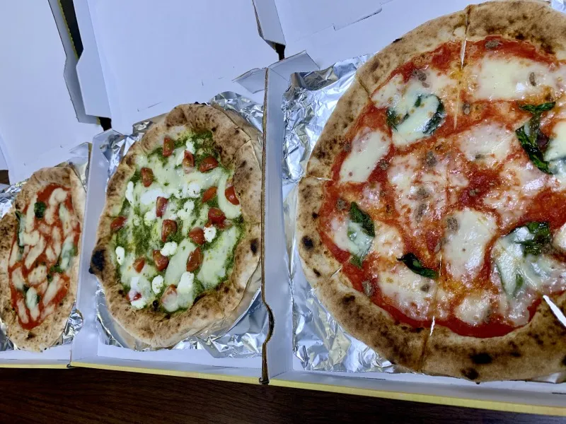 Abbiocco　3枚のピザその２