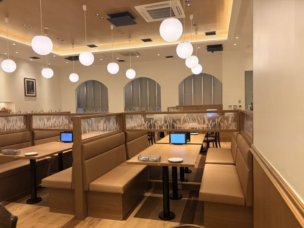 「BAQUET」の店内