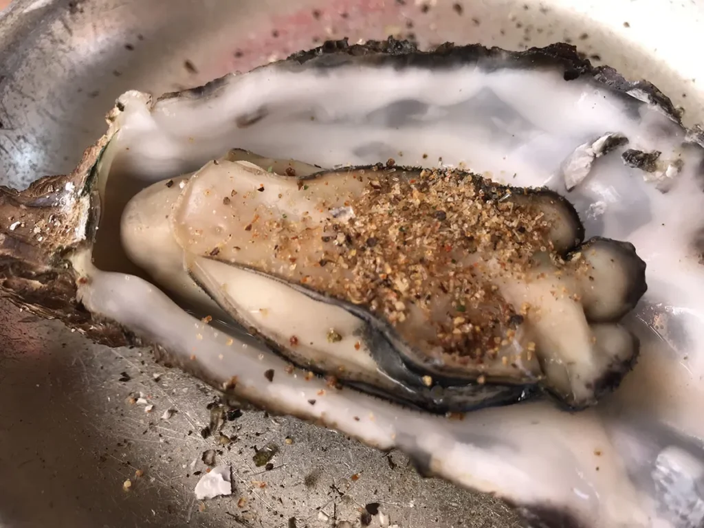 BBQセンターモンキー　牡蠣