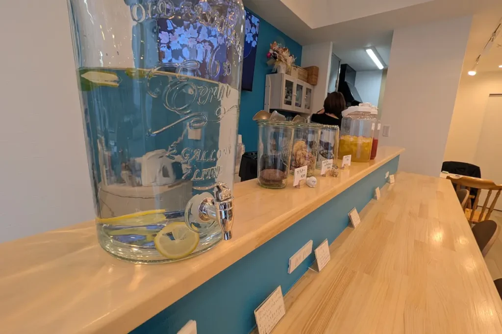 セルフサービスのお水