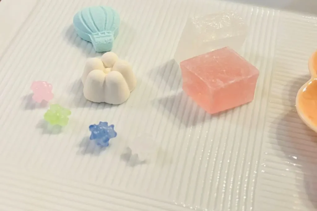 瞑茶茶房千露利　和菓子　干菓子