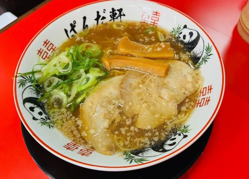 中華そばぱんだ軒のラーメン