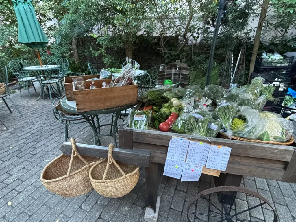 グリーンフィールドの野菜たちの写真