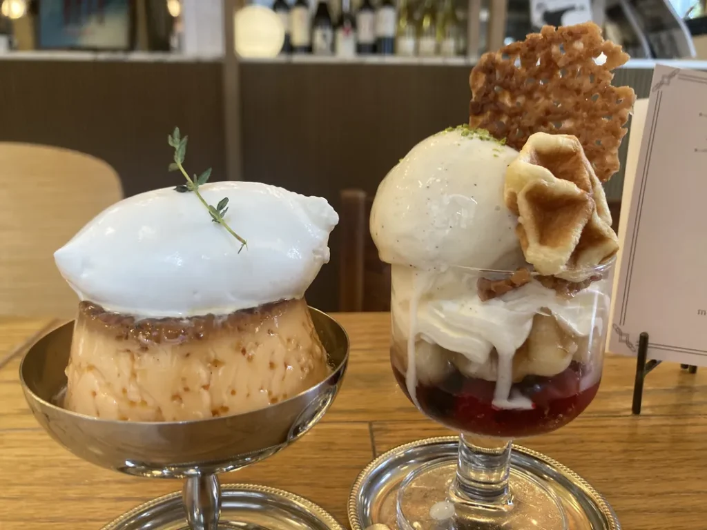 囲と囲曲　パフェなど