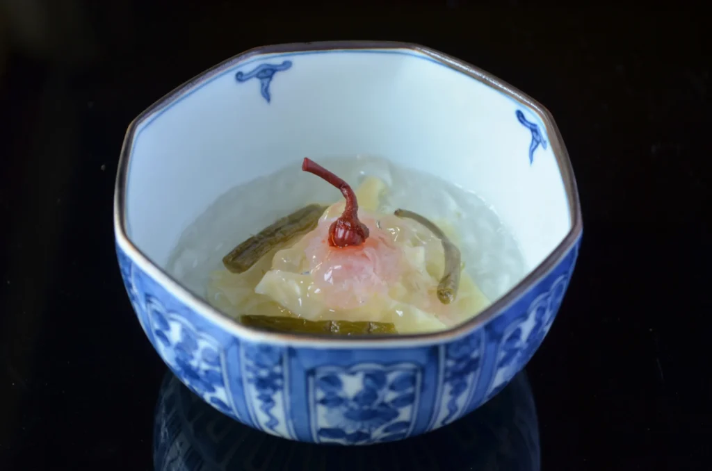 錦水亭　たけのこづくしコース