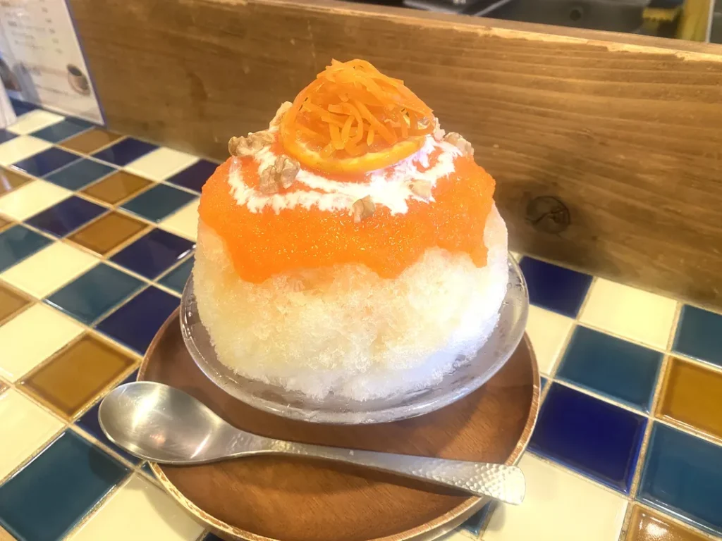 「Okame」の新作かき氷「しりしり、主役の日」