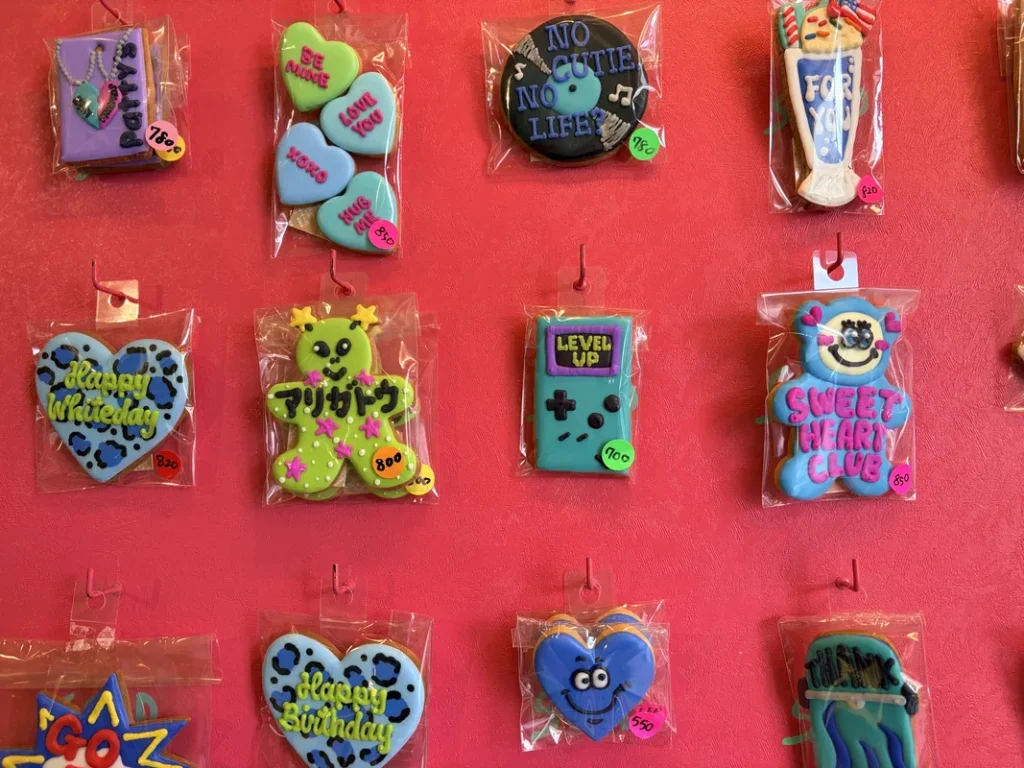 「Patty Cakes cafe」のアイシングクッキー