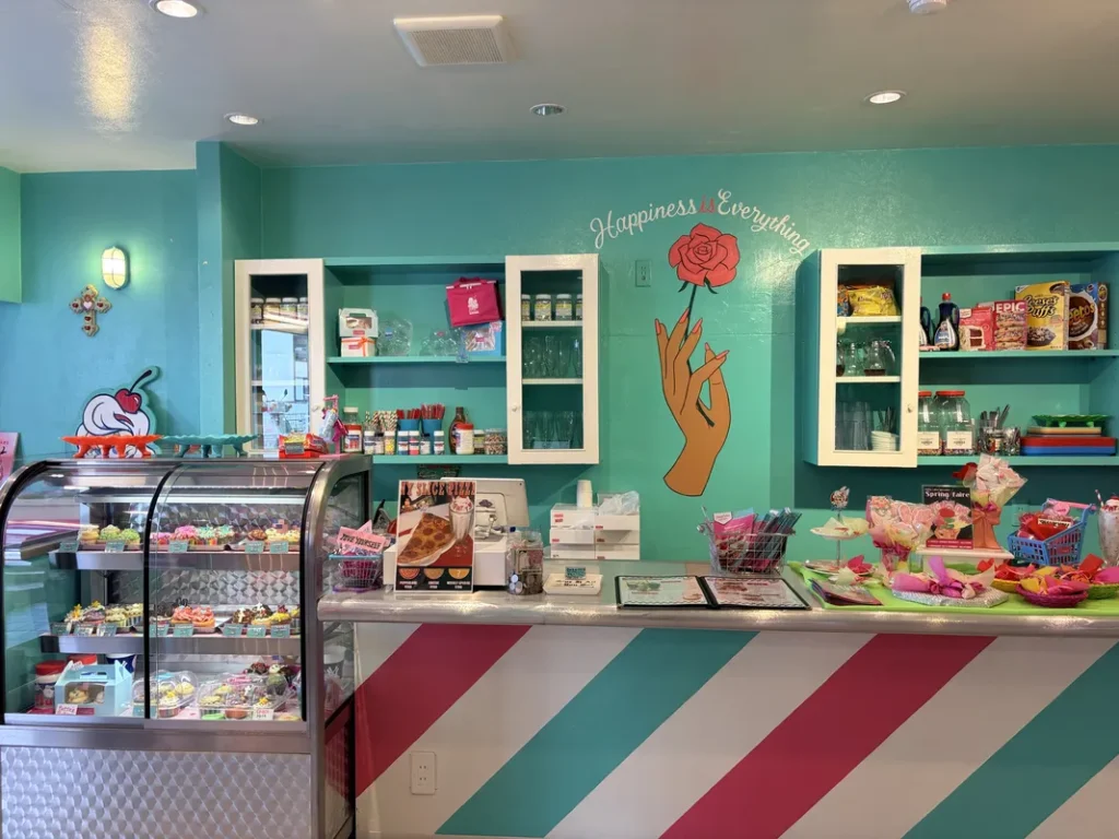 「Patty Cakes cafe」の店内